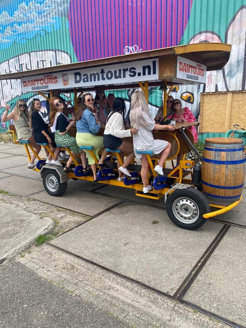 The Beer Bike: Prosecco or Mix Bike Experience Utrecht